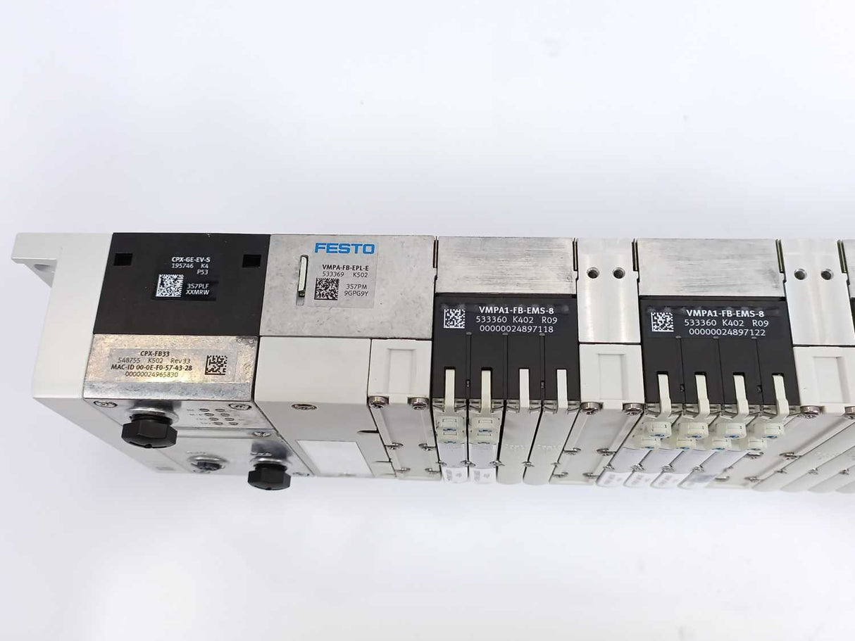 Festo 548755 CPX-FB33, Bus Node w/ 533369, 533360