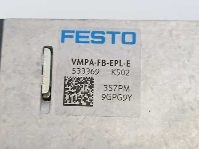 Festo 548755 CPX-FB33, Bus Node w/ 533369, 533360