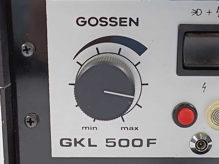 GOSSEN GKL 500F ColdLight FibreOptic Flash