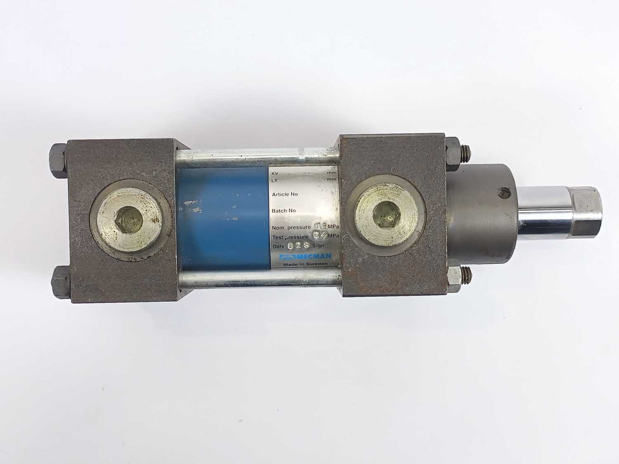 Mannesmann Rexroth Mecman 250H Hydraulic Cylinder B: 50mm, R:25mm, S: 25mm,