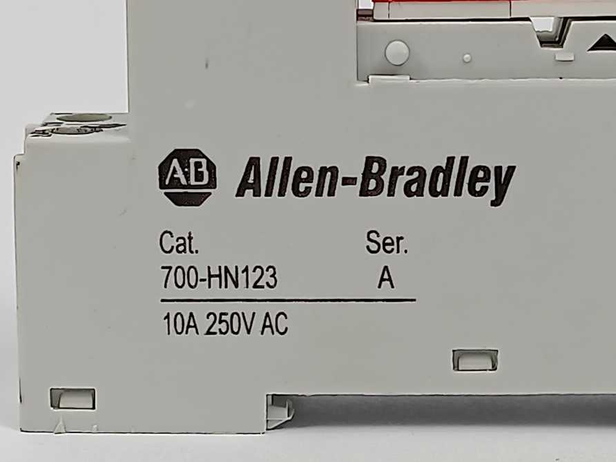 AB 700-HN123 SER.A SCREW TERMINAL BASE W: 700-HPSXZ24