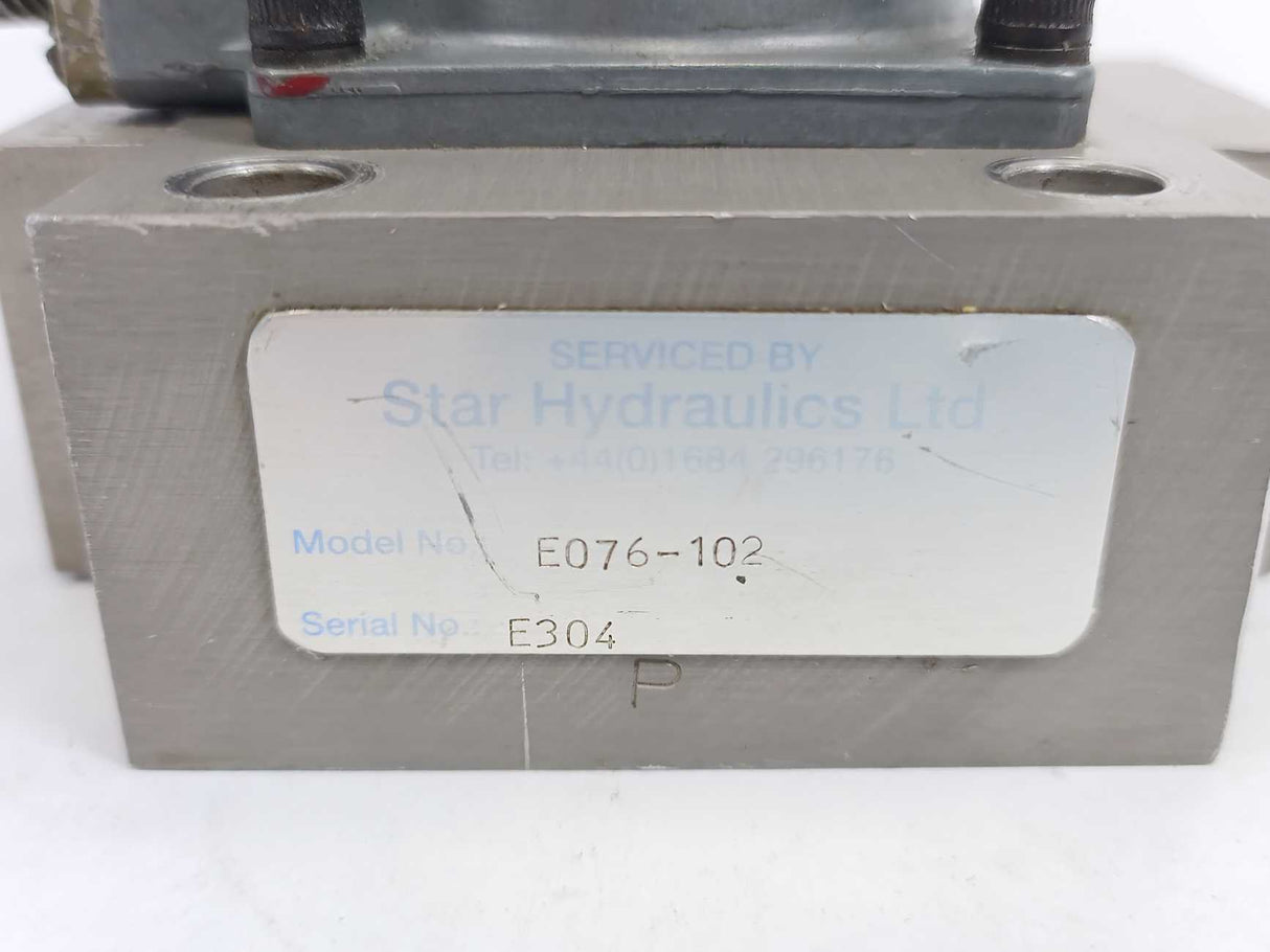 Star Hydraulics E076-102 Electro-Hydraulic Servo Valve