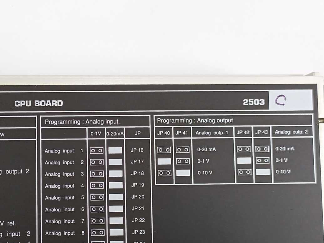 PR Electronics 2503C Process Calculator CPU Board+Supply Board