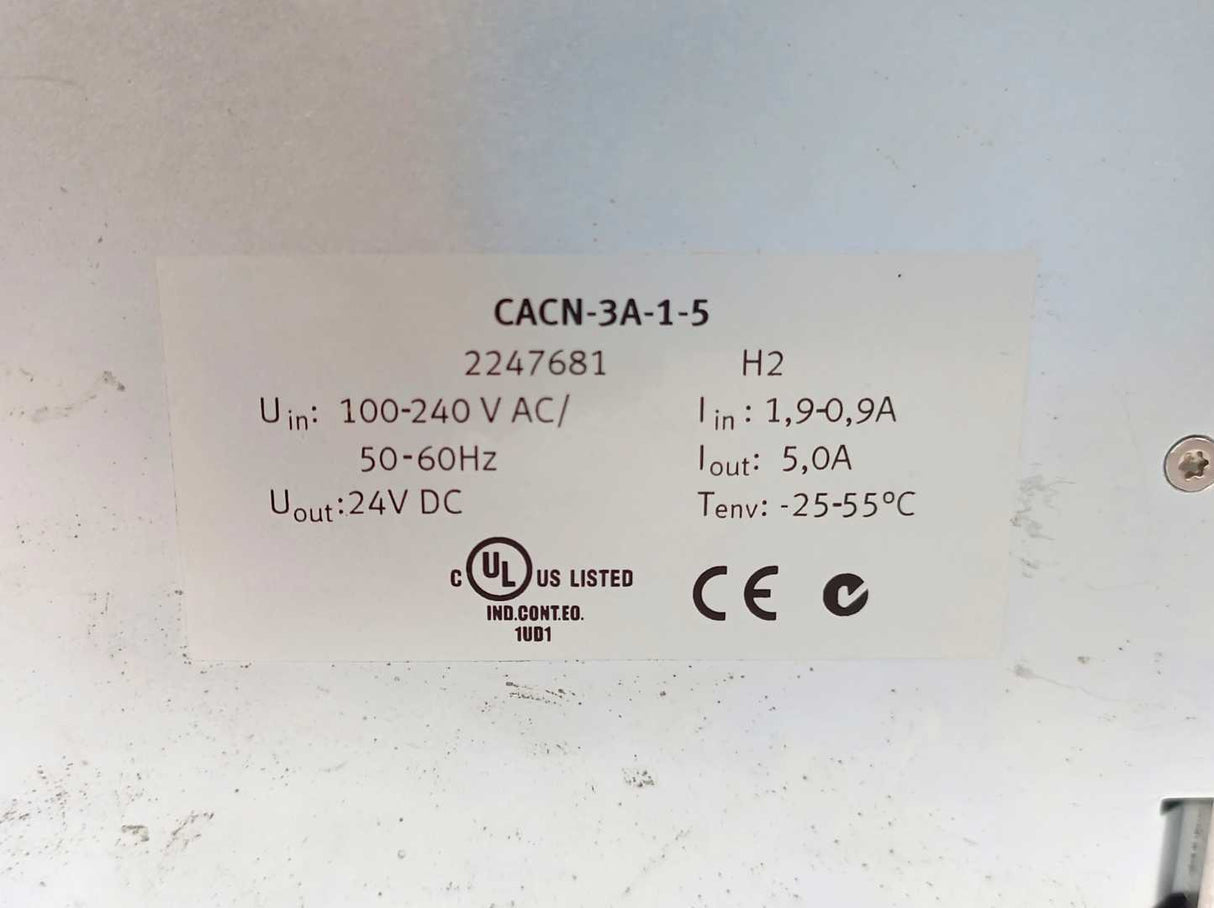Festo 2247681 CACN-3A-1-5, power supply