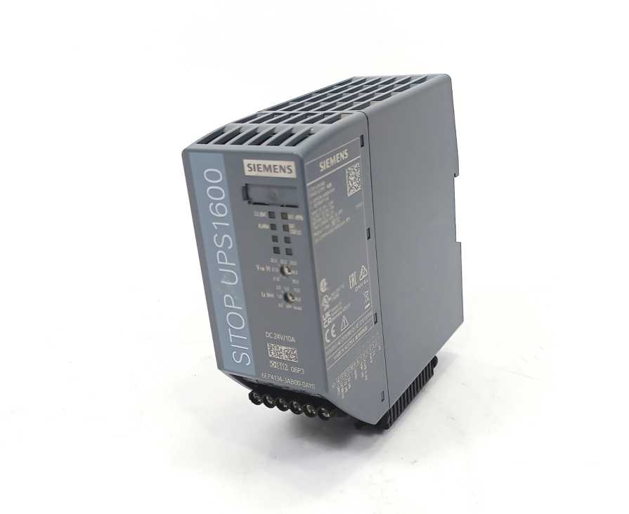 Siemens 6EP4134-3AB00-0AY0 Sitop UPS1600 Power supply