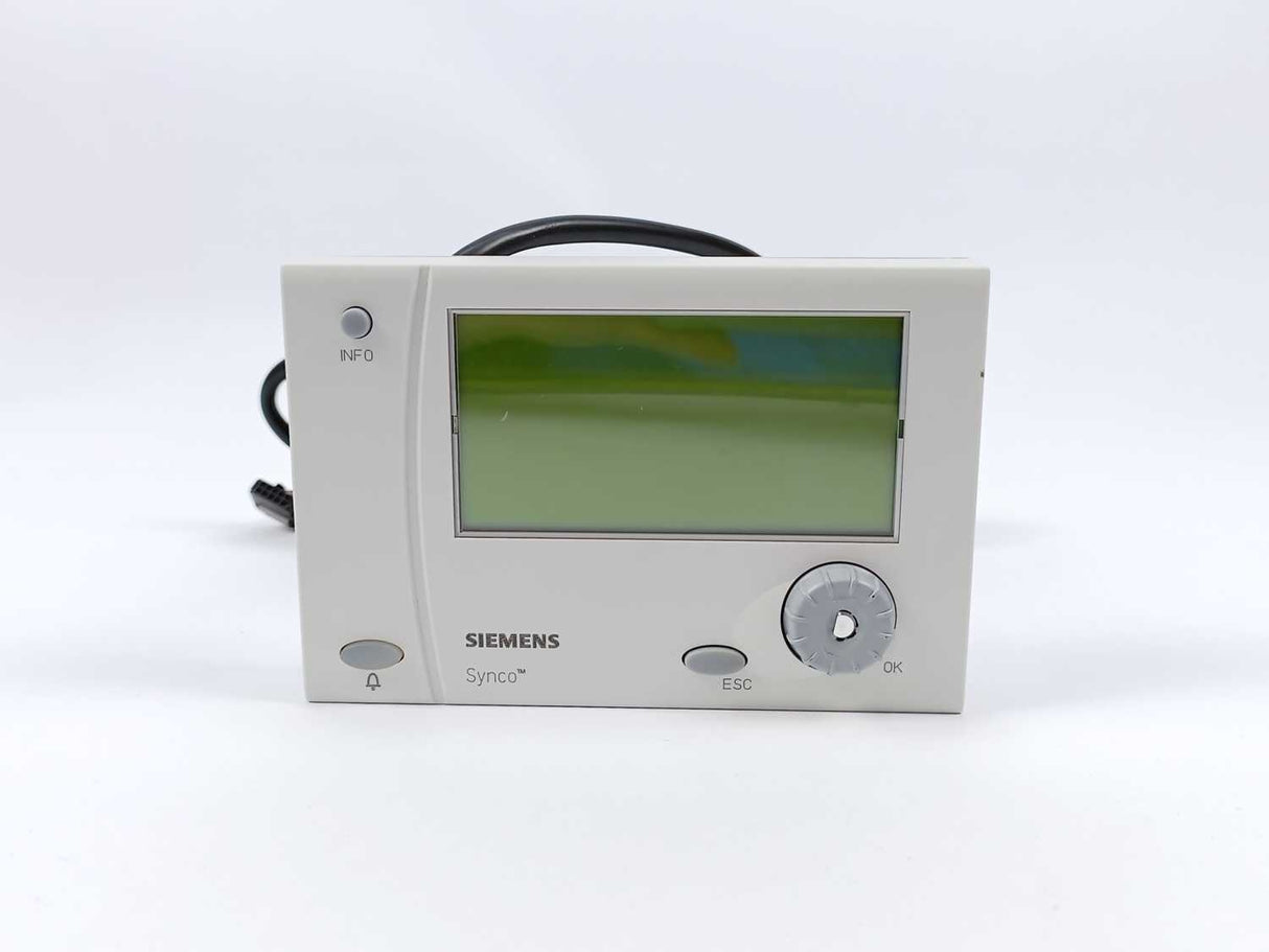 Siemens RMZ791 Detached operator unit, HVAC products