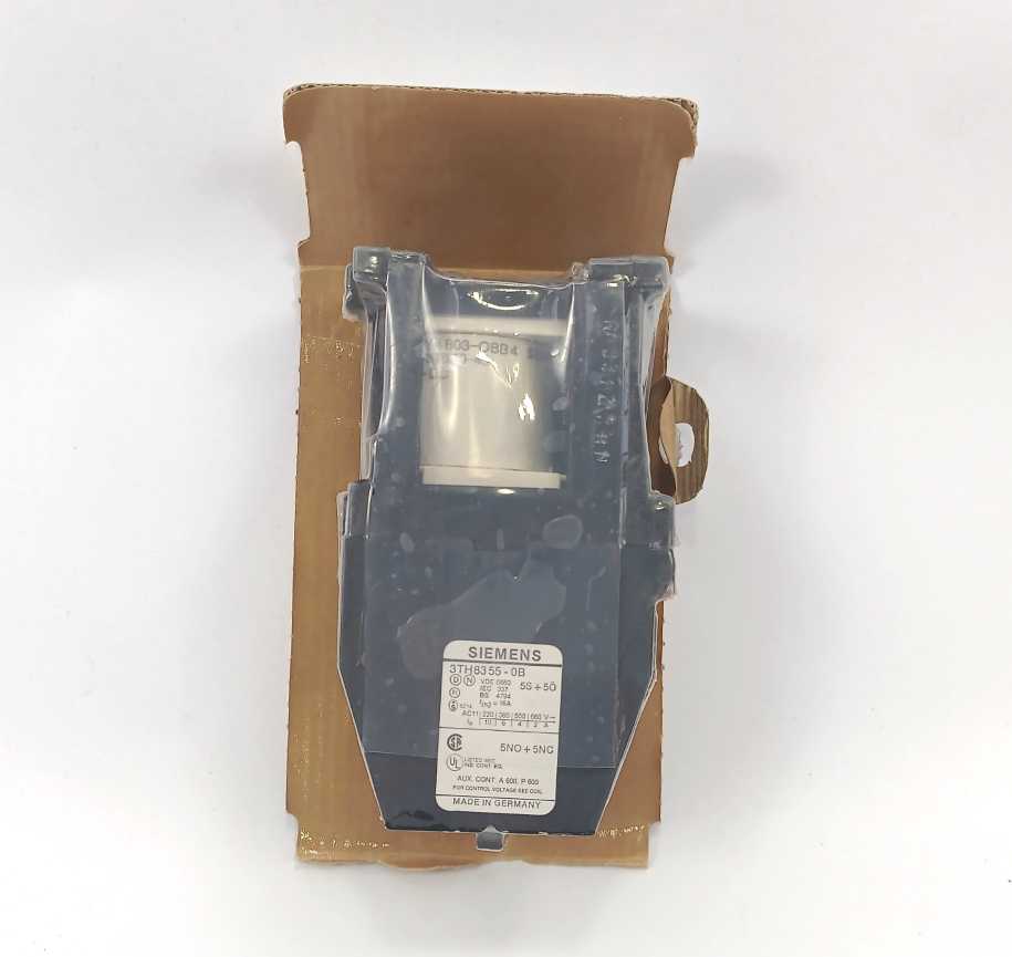 Siemens 3TH8355-0B Control Relay