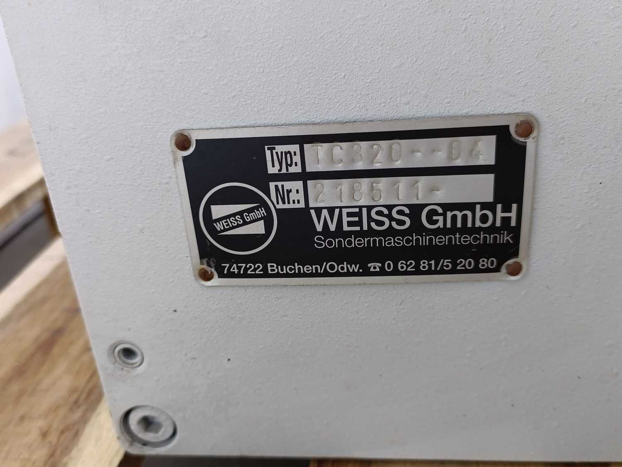 WEISS TC320-04 TC Rotary Indexing Table, W: KOD548-1C