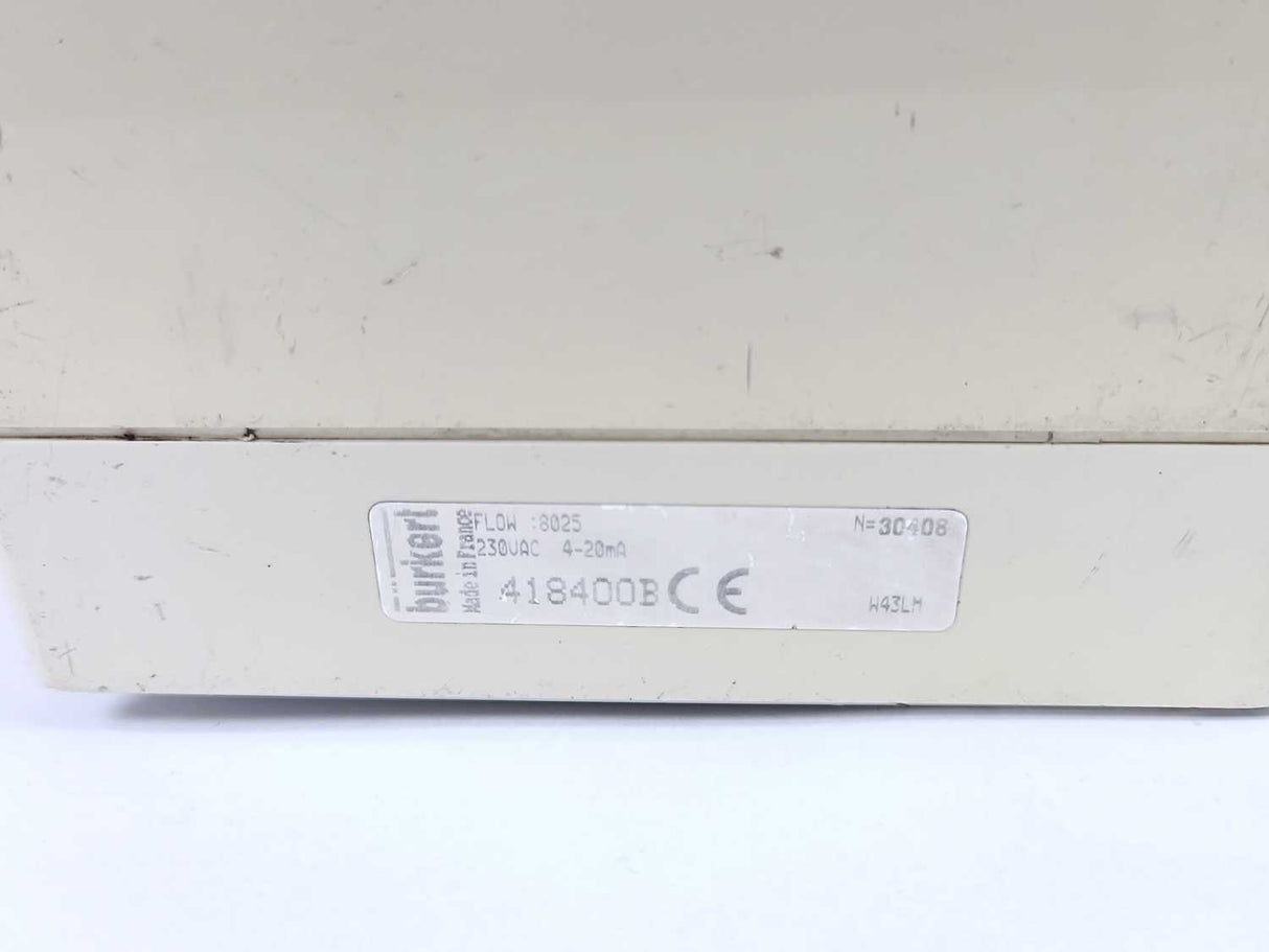 Burkert FLOW 8025 418400B Flowmeter, W: M4ARP-1