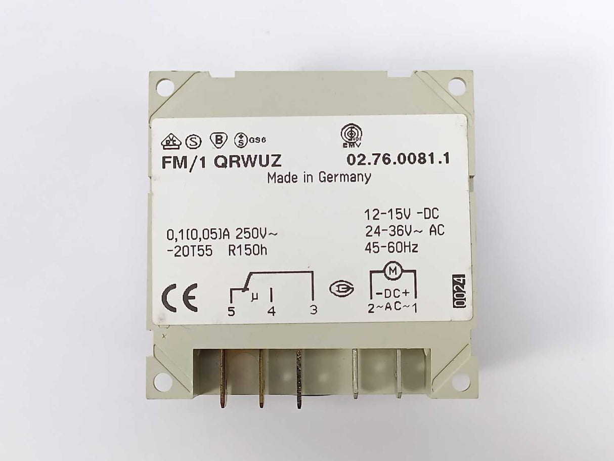 GRÄSSLIN 02.76.0081.1 FM/1 QRWUZ TIME SWITCH