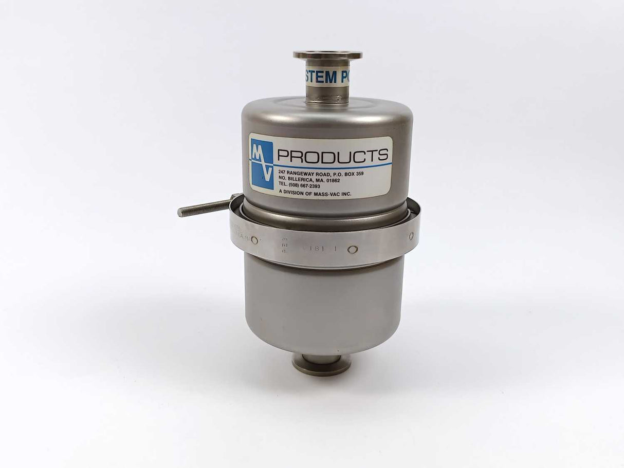 Mass-Vac 330025 4″ Size POSI-TRAP Vacuum Trap w/ NW 25 Flanges