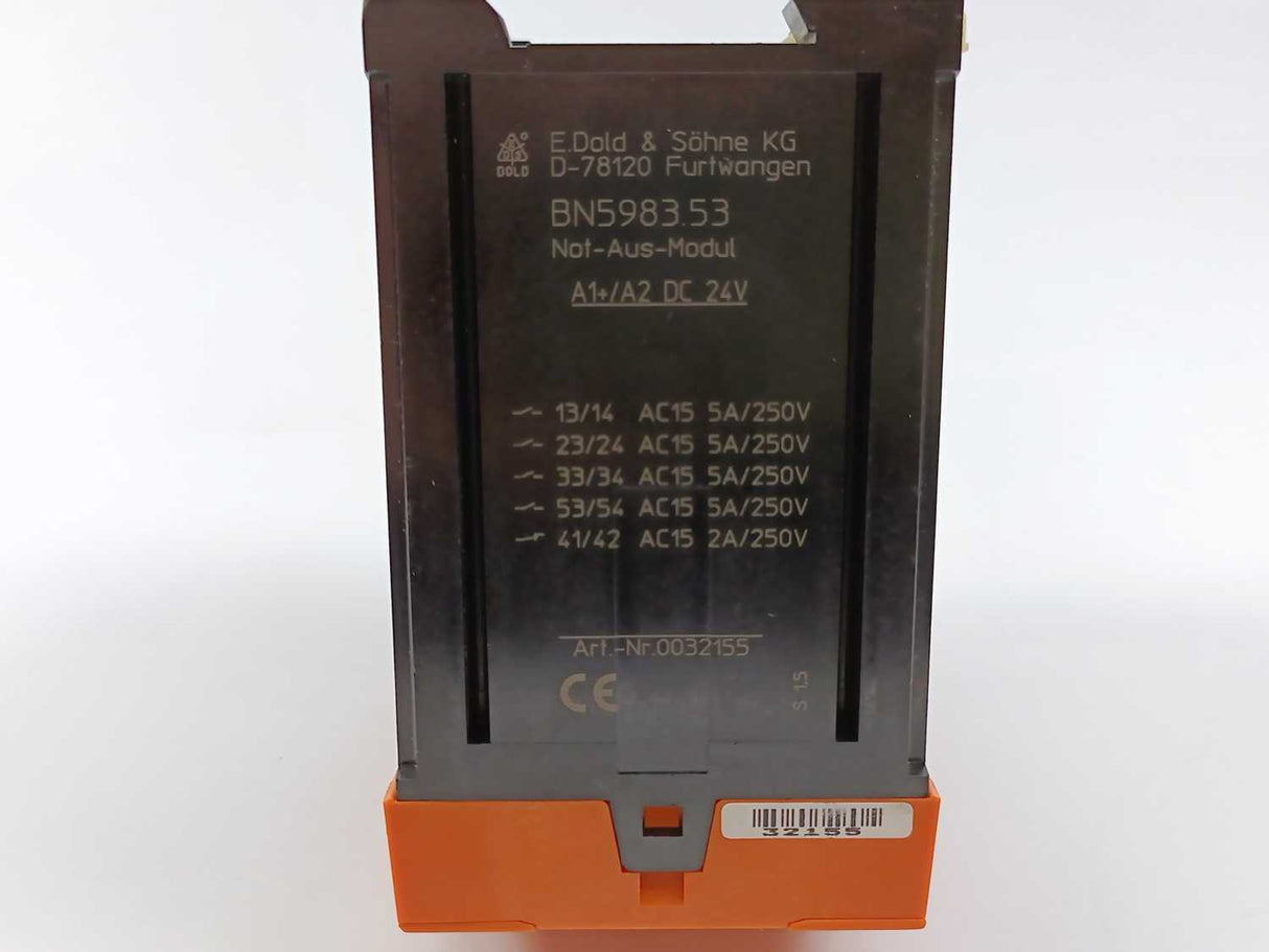 DOLD 0032155 BN5983.53 Emergency Stop Module