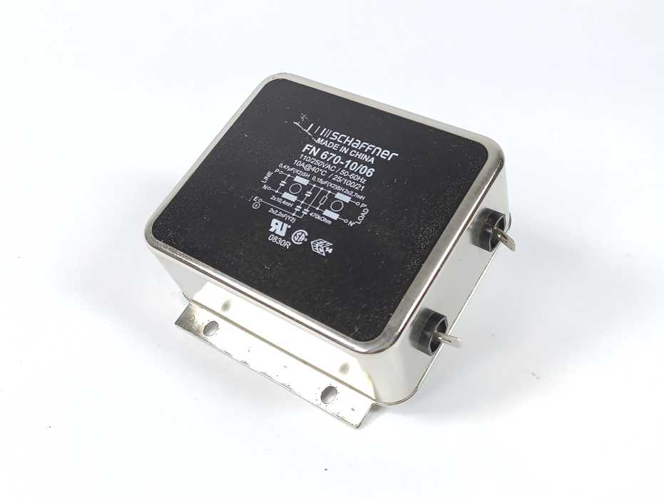 SCHAFFNER FN670-10/06 Performance Line Filter