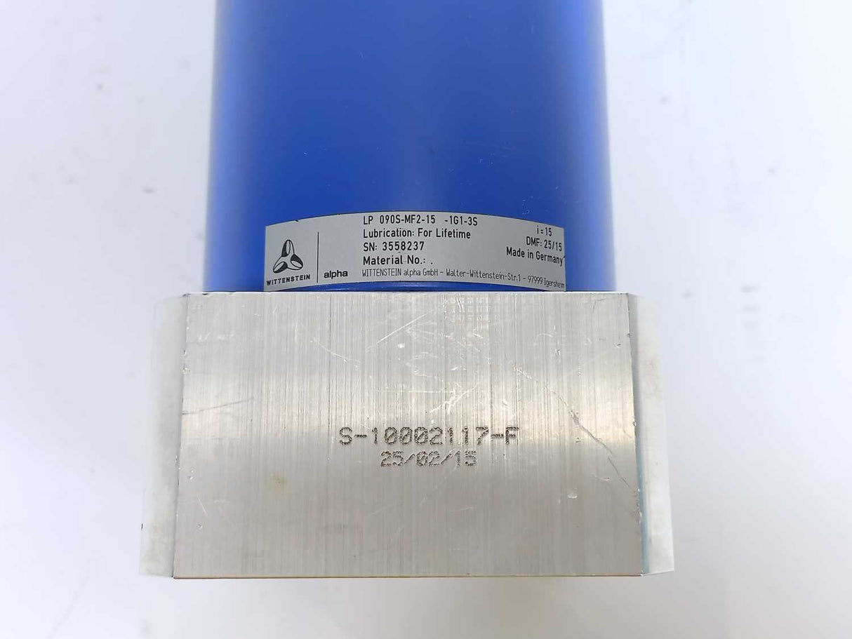 Wittenstein LP090S-MF2-15-1G1-3S i=15, DMF:25/15