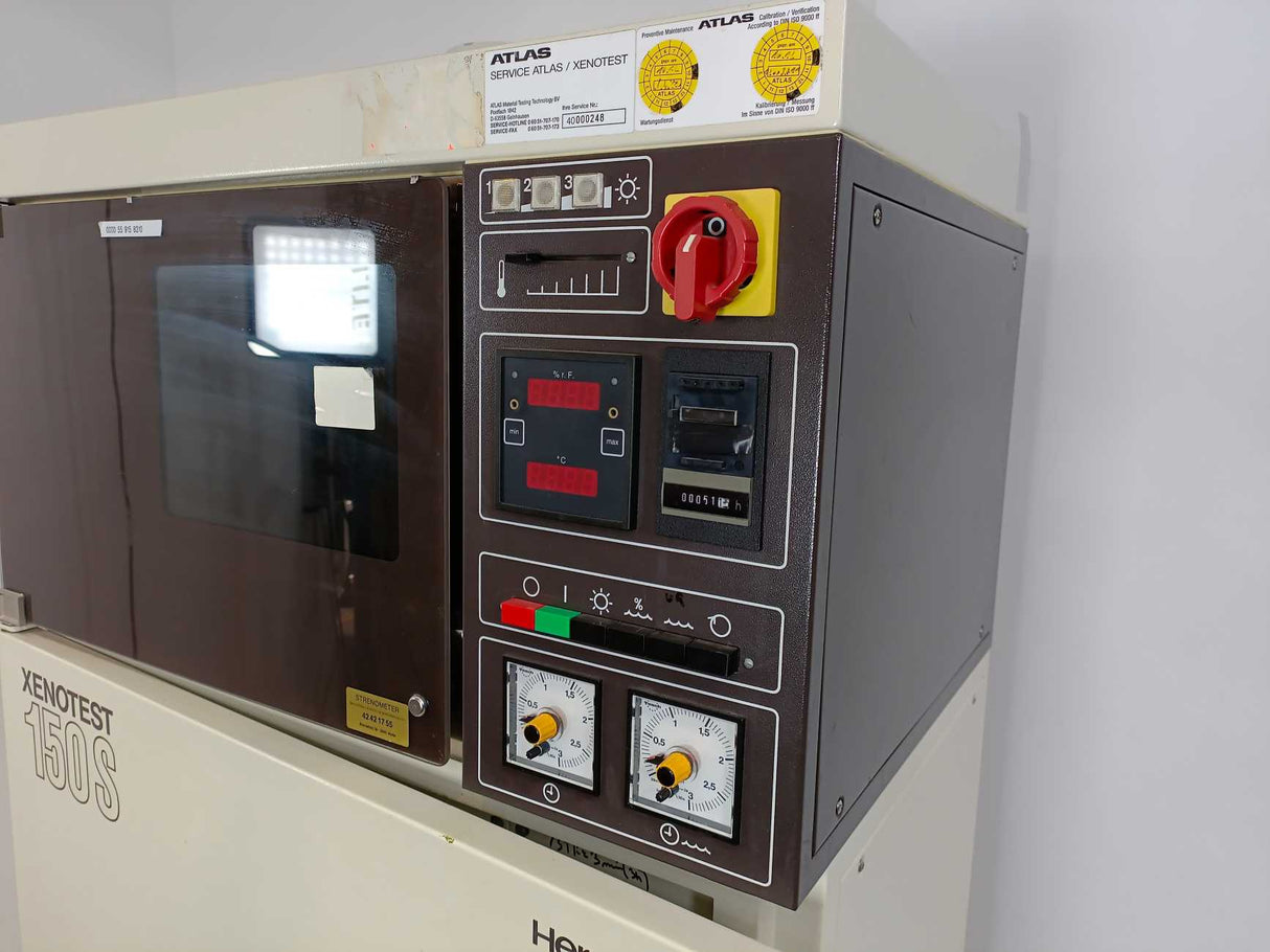 Heraeus 55007104 Accelerated Weathering and Lightfastness Testing Device