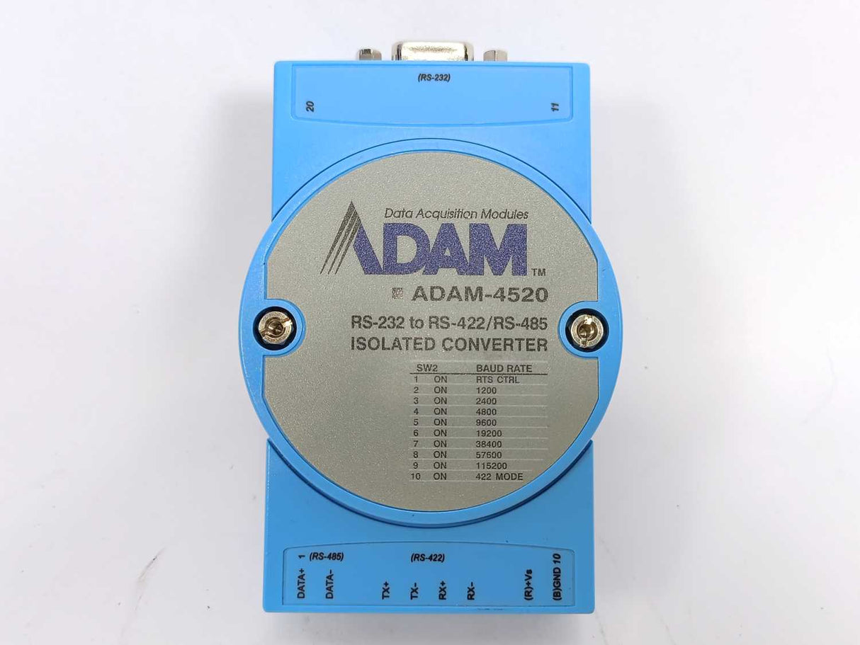 ADAM 4520 RS-232 To RS-422/RS-485, Isolated Converter