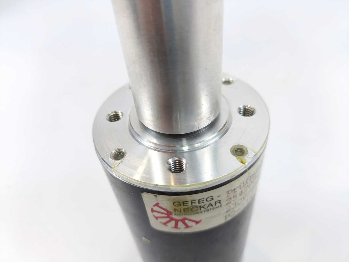 GEFEG-NECKAR 254200416 230V/60Hz/115mA, P2=11W/n=3100/0530E 837845