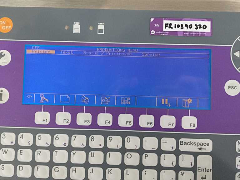 MARKEM IMAJE A36333 9040 Industrial Printer