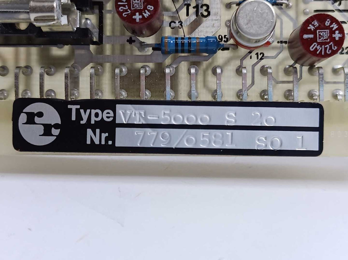 Mannesmann Rexroth VT-5000/S20 Amplifier Card