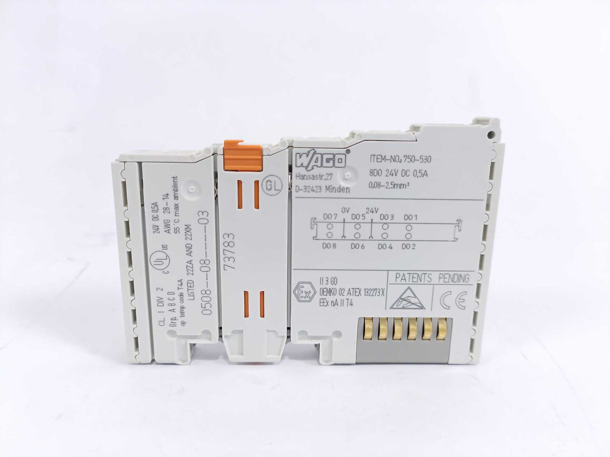 Wago 750-333 750-431 & 750-530 Batch 12 Pcs.