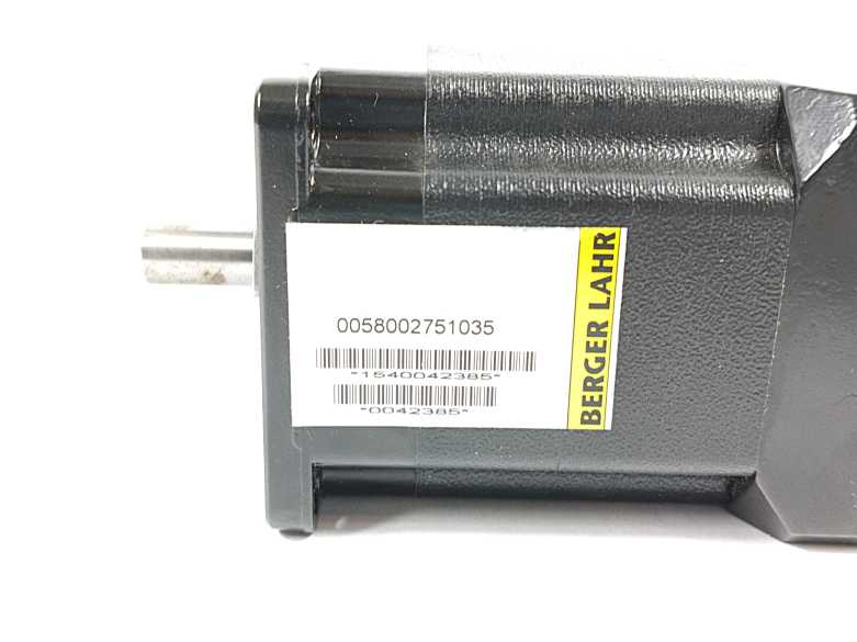 berger Lahr IFA62/2CAN-DS/5DC-I54/O-001RPP41 36VDC 6A Servo Motor