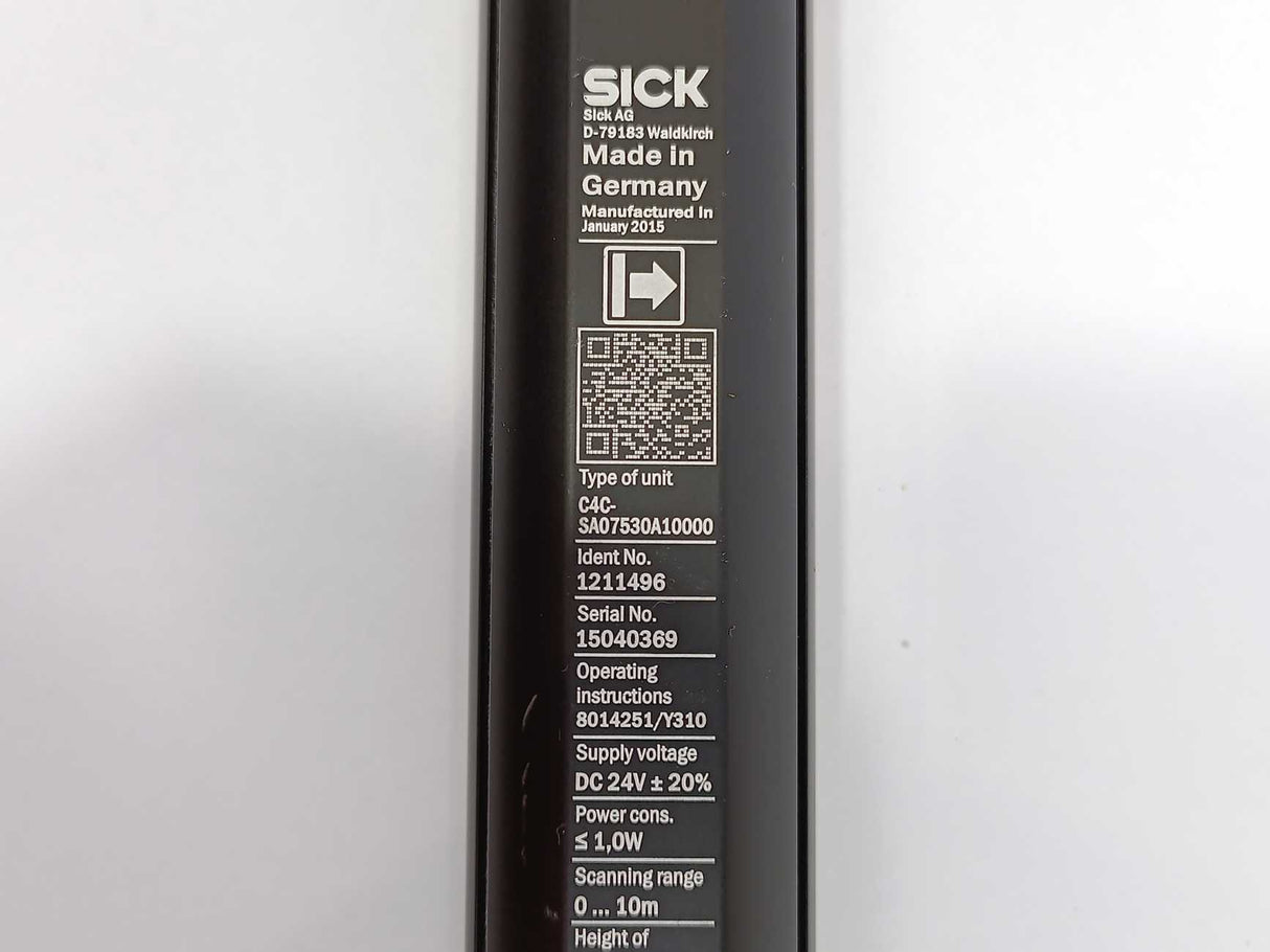 SICK 1211496 + 1211497 C4C-SA07530A10000 Sensors Batch 2pcs.