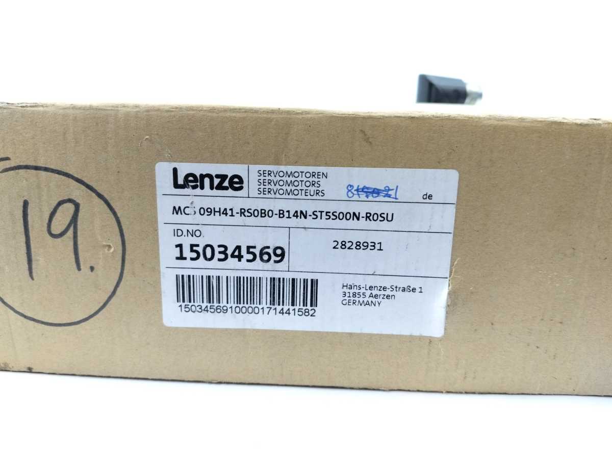 LENZE MCS 09H41-RS0B0-B14N-ST5S00N-R0SU 15034569 Servo Motor 300V 3.4A 1.6kW