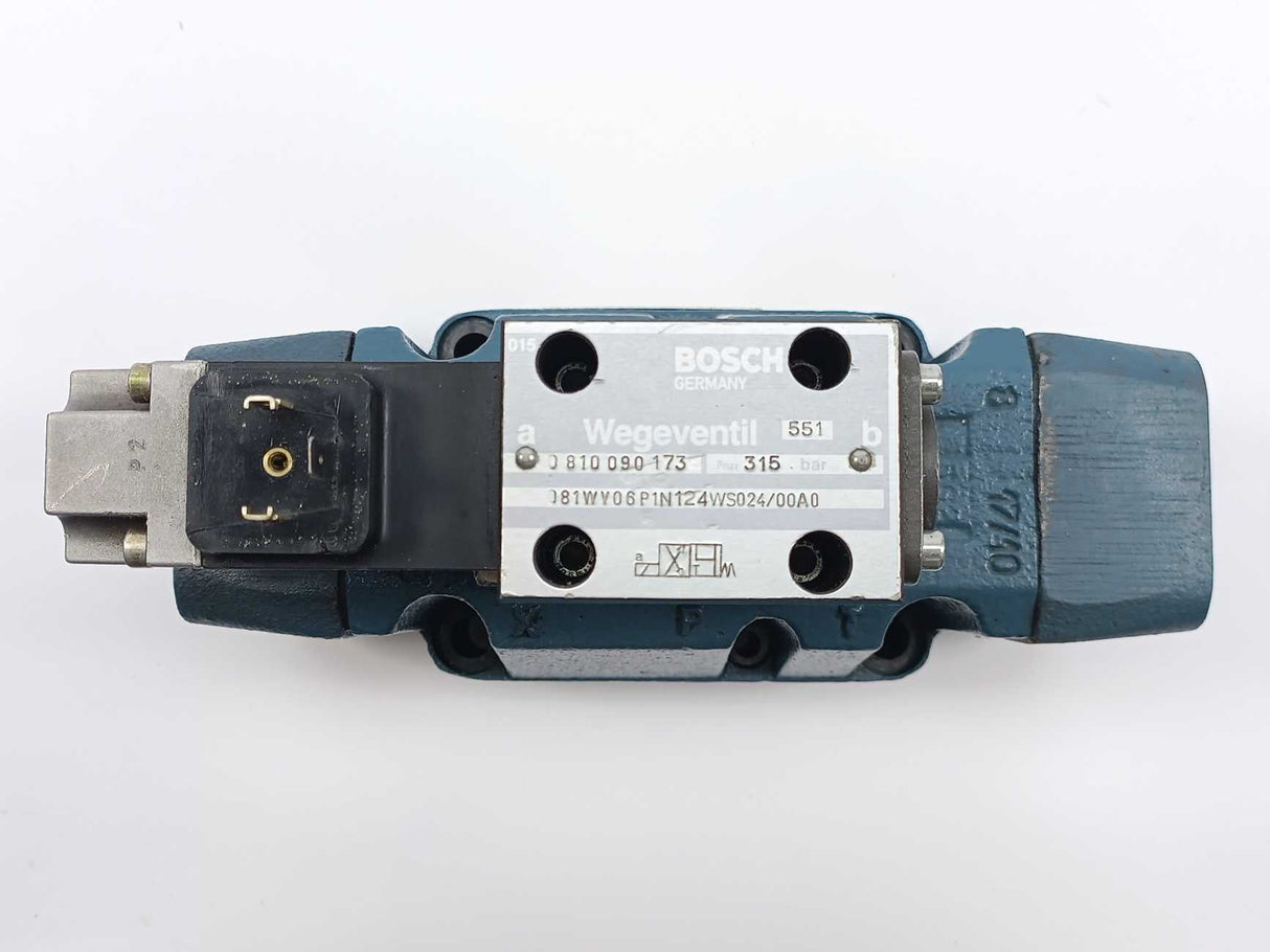 Bosch 0810050069 081WV16P1N345PTWS024/00A0 Pilot-Controlled Directional Valve
