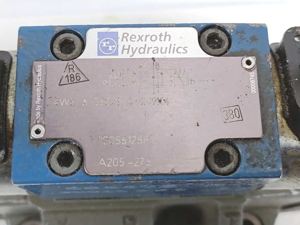 Rexroth Hydronorma 350169/9 4WEH16E50/6AG24NZ4/10SO541 Valve