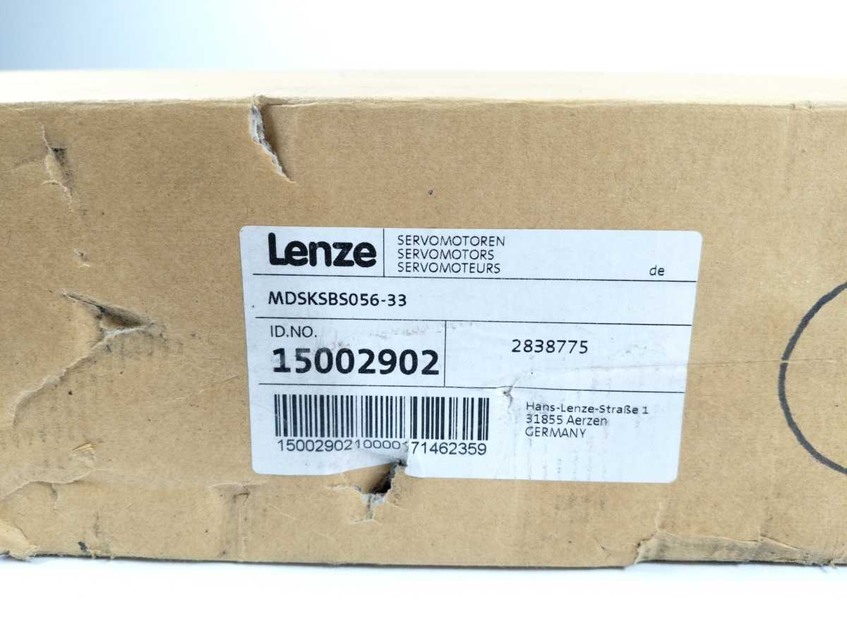 LENZE MDSKSB056-33 15002902 325V 3.6A 1.8kW Servo Motor