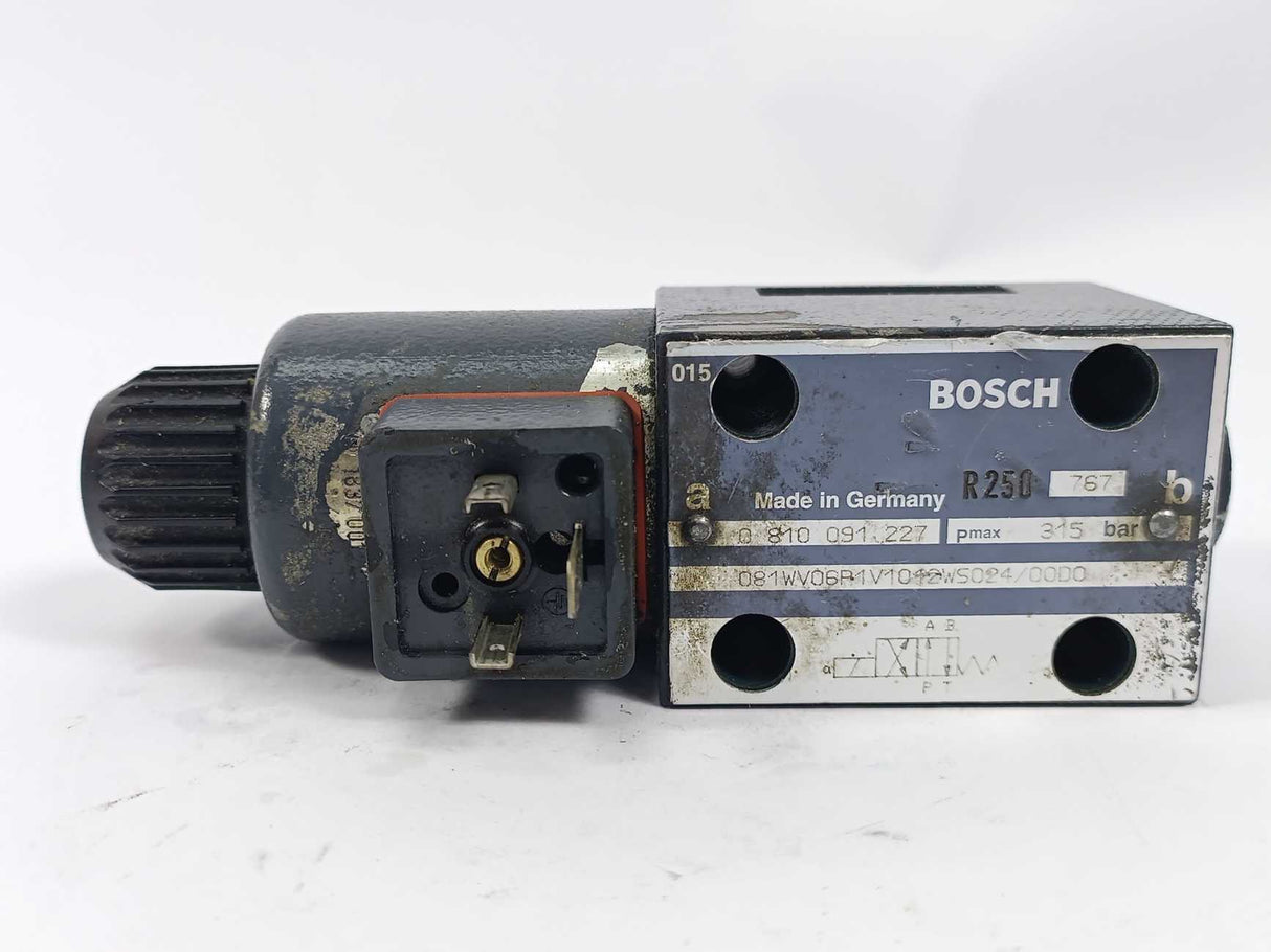 Bosch 0810091227 081WV06P1V1012WS024/00D0 Hydraulic Directional Control Valve