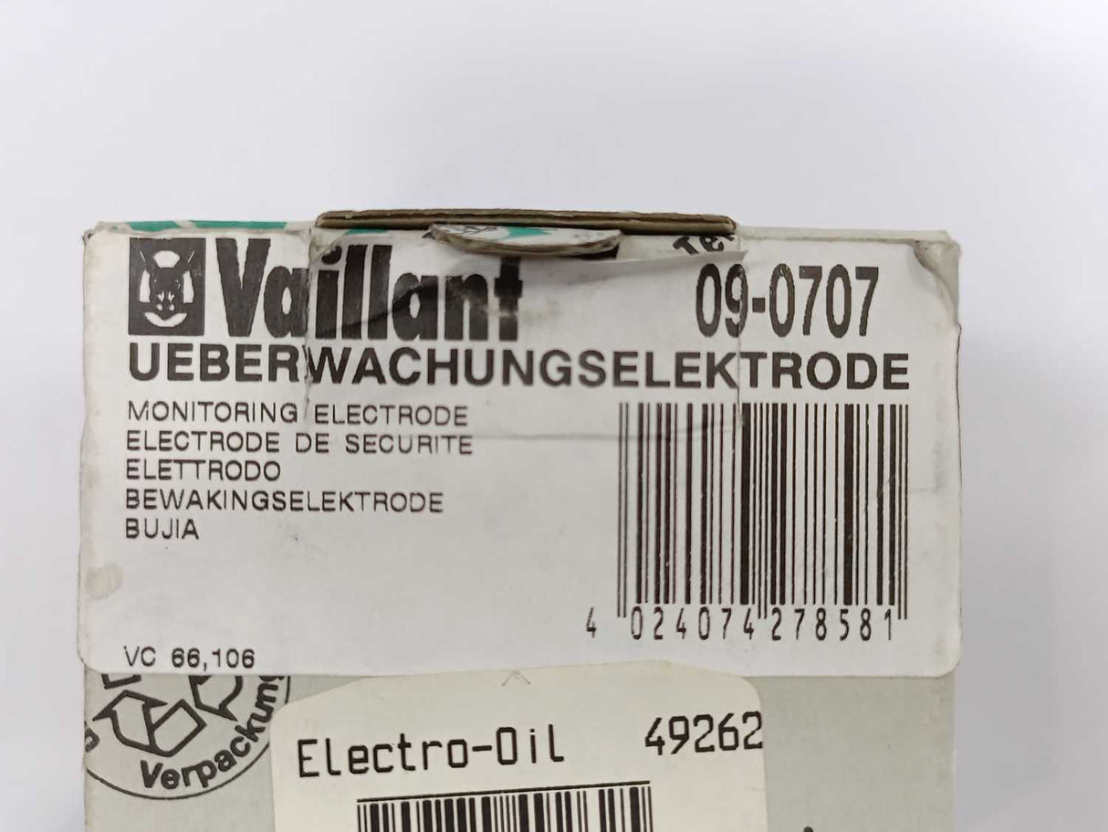 Vaillant 09-0707 Monitoring electrode for the VC 66, 106