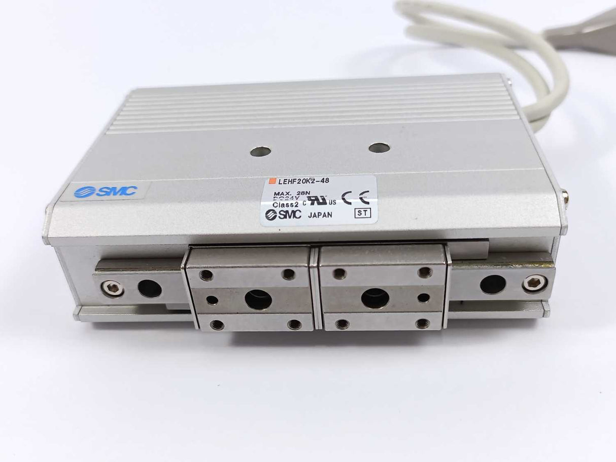 SMC LEHF20K2-48 2-Finger Electric Actuator Gripper