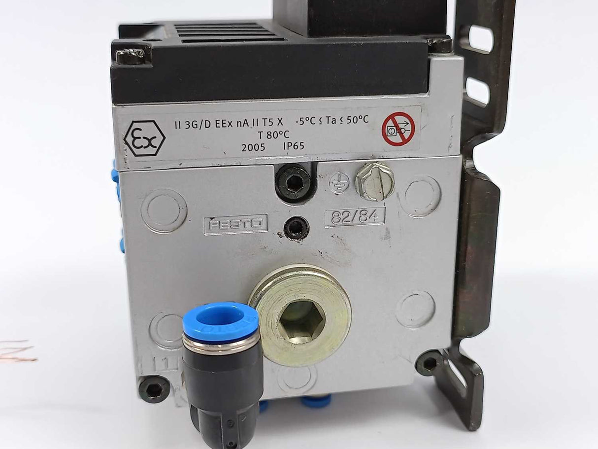 Festo 18200 CPV10-VI Valve Manifold w/ 3x 161416, 161414 & 18253