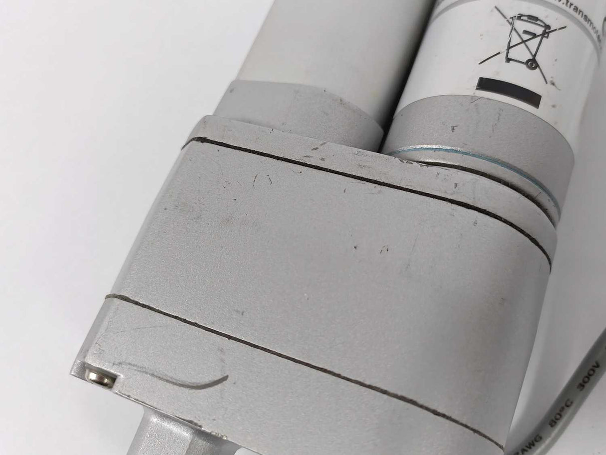 Transmotec DLA-24-10-A-050-POT-IP65 Linear Actuator, 24VDC, 250N, 50mm, 10:1