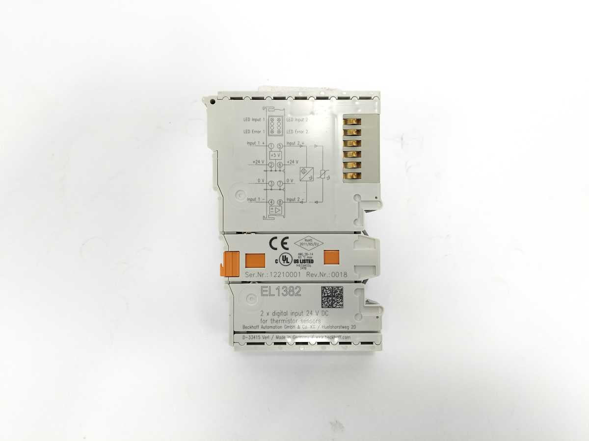 Beckhoff EL1382 Rev.0018, 2-channel EtherCAT