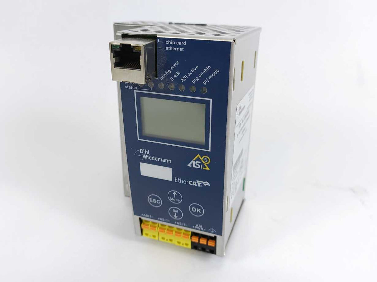 Bihl+Wiedemann BWU3854 24V ASi-5/ASi-3 EtherCAT Gateway