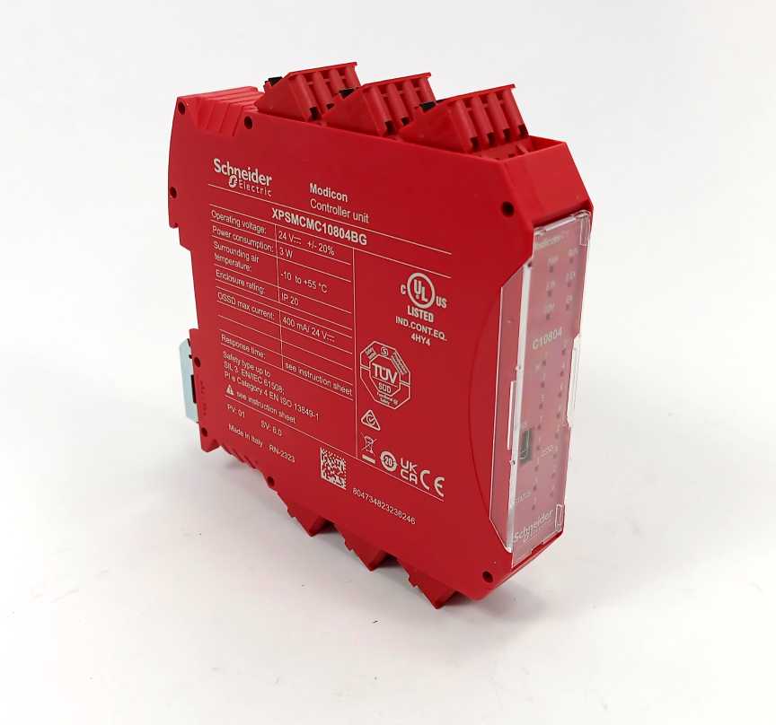 Schneider Electric XPSMCMC10804BG 198708, safety controller