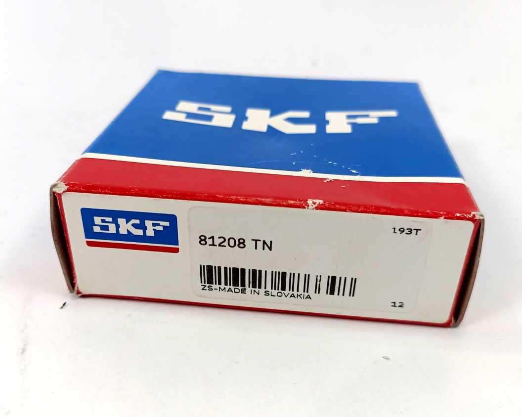 SKF 81208 TN Cylindrical roller thrust bearings