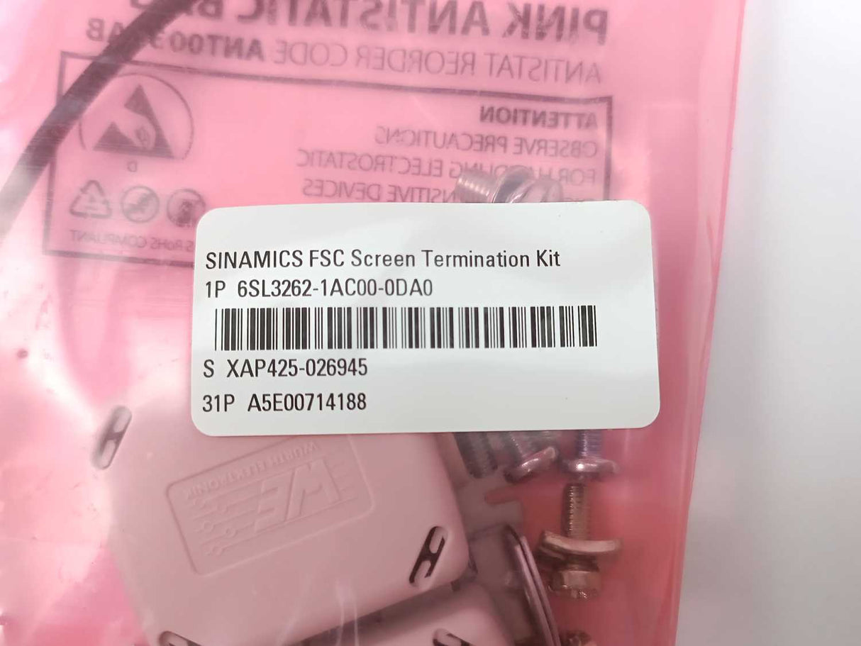 Siemens 6SL3262-1AC00-0DA0 SINAMICS FSC Screen Termination Kit