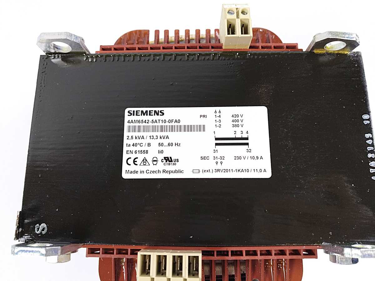 Siemens 4AM6542-5AT10-0FA0 Transformator