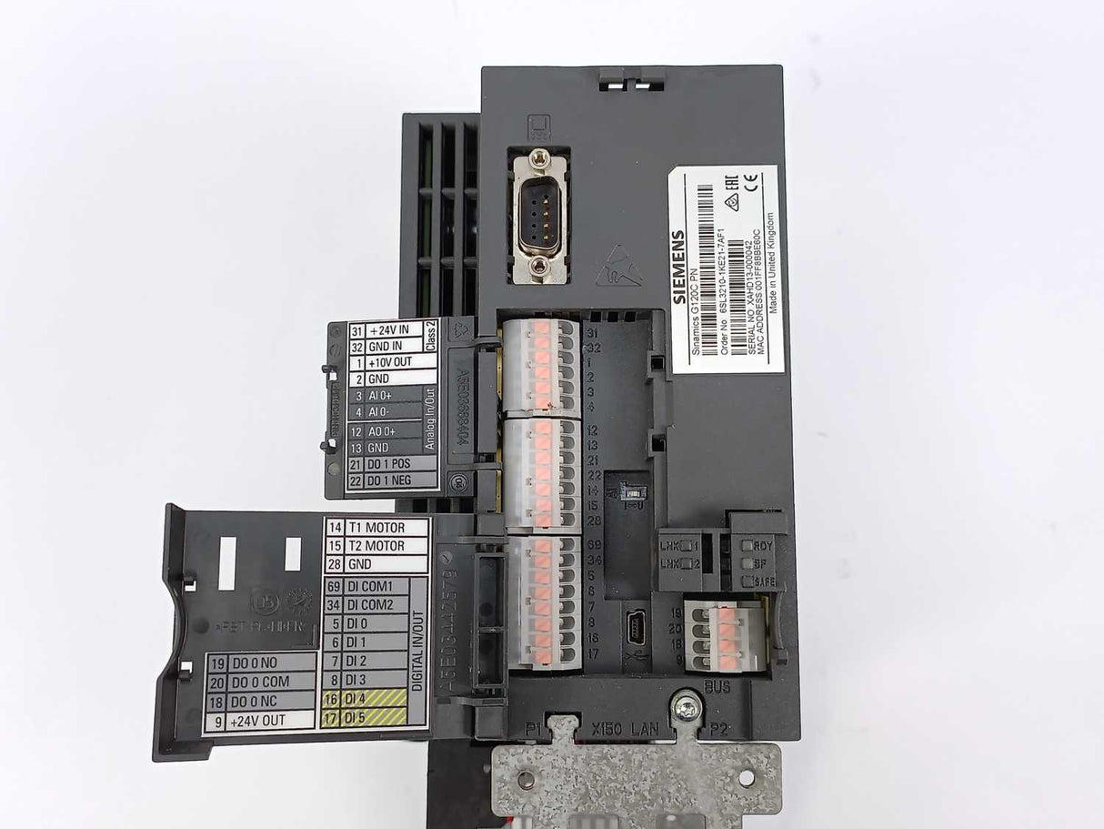 Siemens 6SL3210-1KE21-7AF1 Sinamics G120C PN drive 7.5kW
