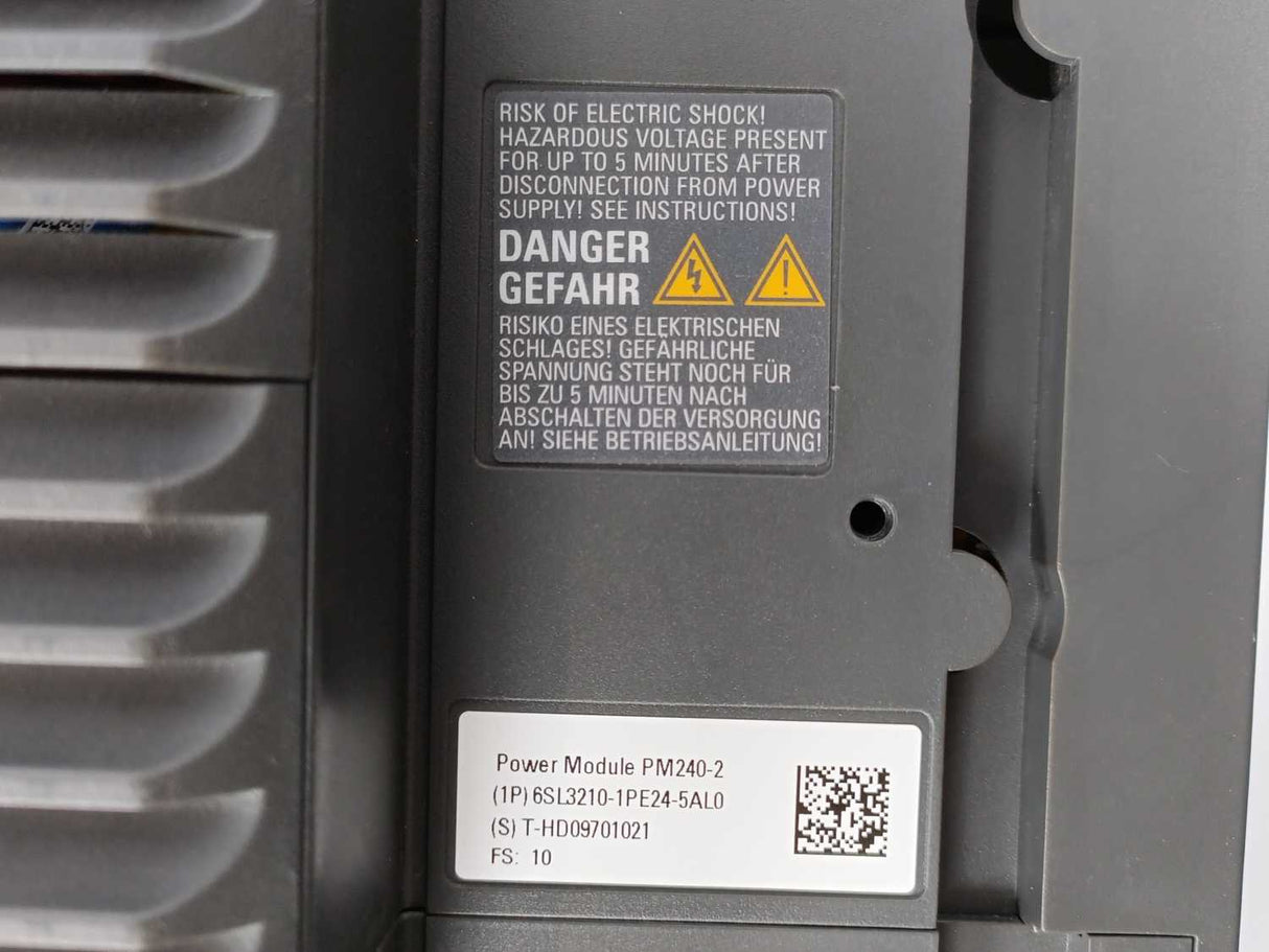 Siemens 6SL3210-1PE24-5AL0 Power Module PM240-2