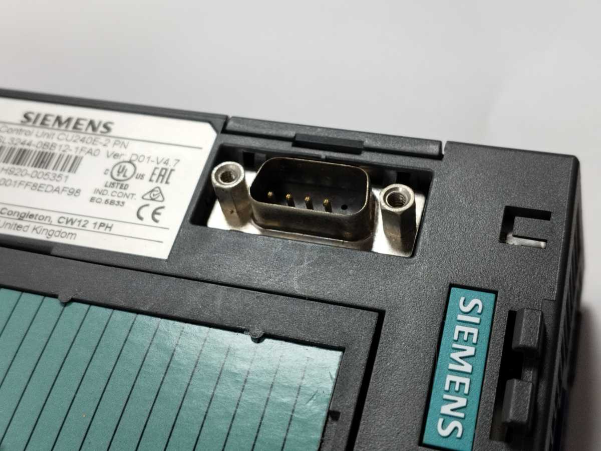 Siemens 6SL3244-0BB12-1FA0 Sinamics Control Unit CU240E-2 PN