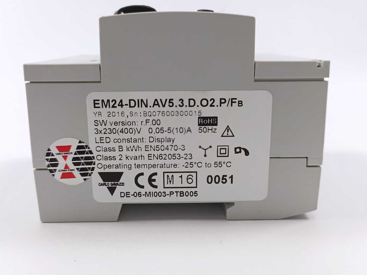Carlo Gavazzi EM24-DIN.AV5.3.D.O2.P Energy Analizer