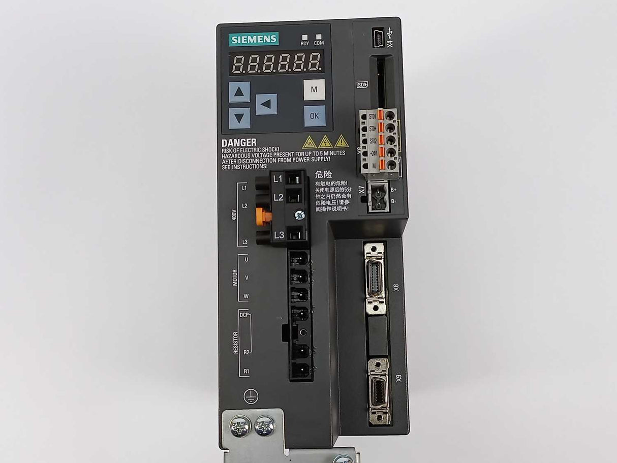 Siemens 6SL3210-5FE10-8UF0 SINAMICS V90 PROFINET (PN)