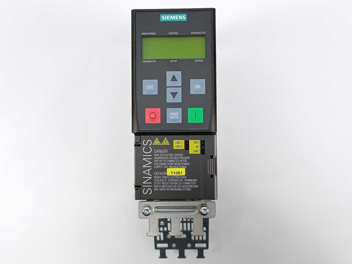 Siemens 6SL3210-1KE17-5AF1 Sinamics G120C PN w/6SL3255-0AA00-4CA1