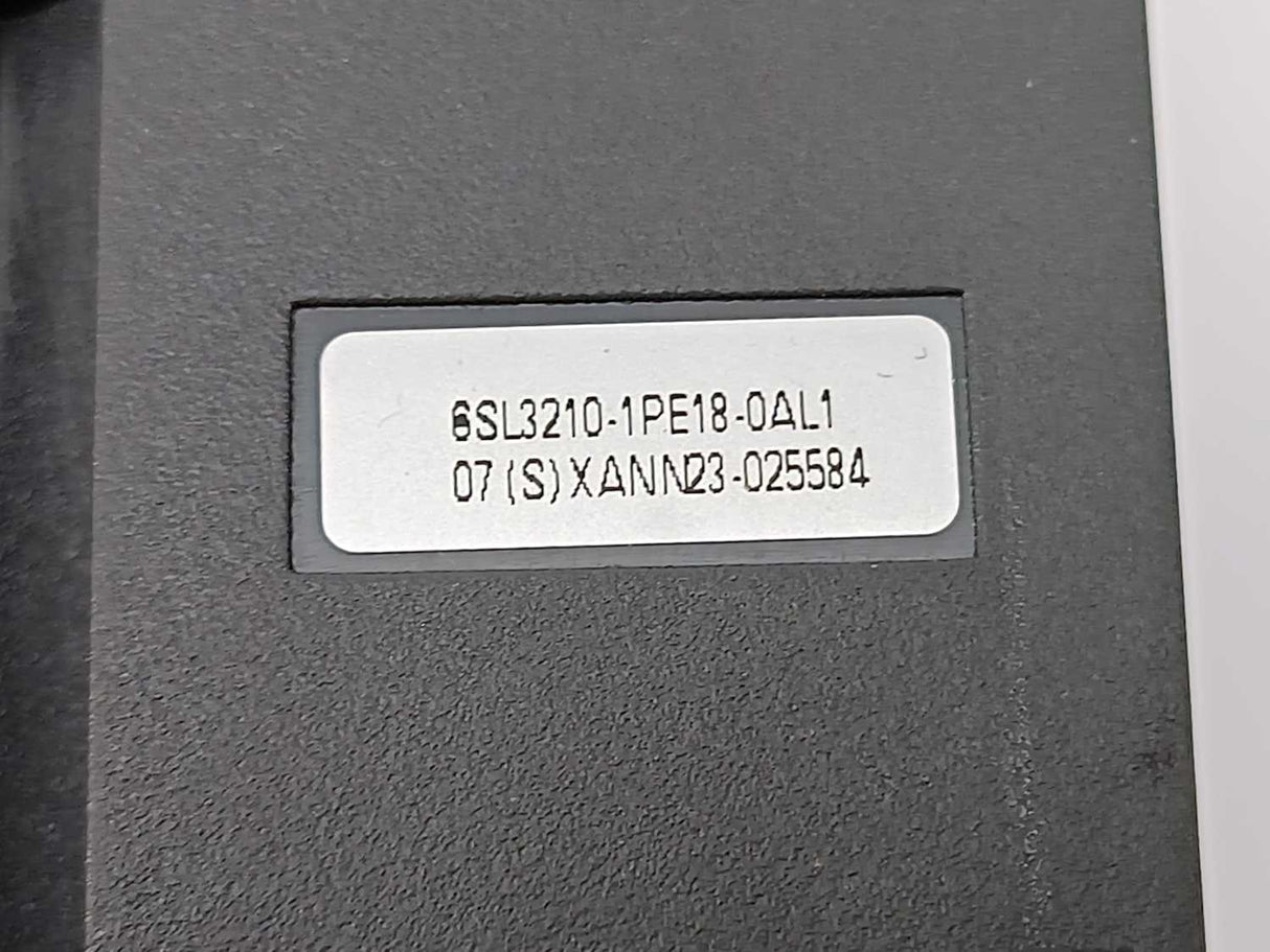 Siemens 6SL3210-1PE18-0AL1 Frequency Converter 3kW 4HP with G120FSAKIT