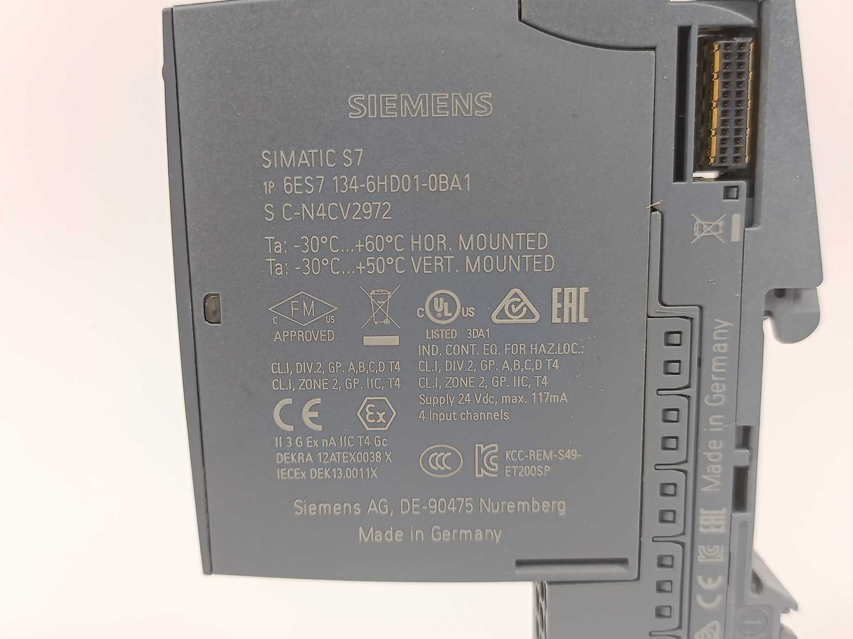 Siemens 6ES7134-6HD01-0BA1 Analog Input Module