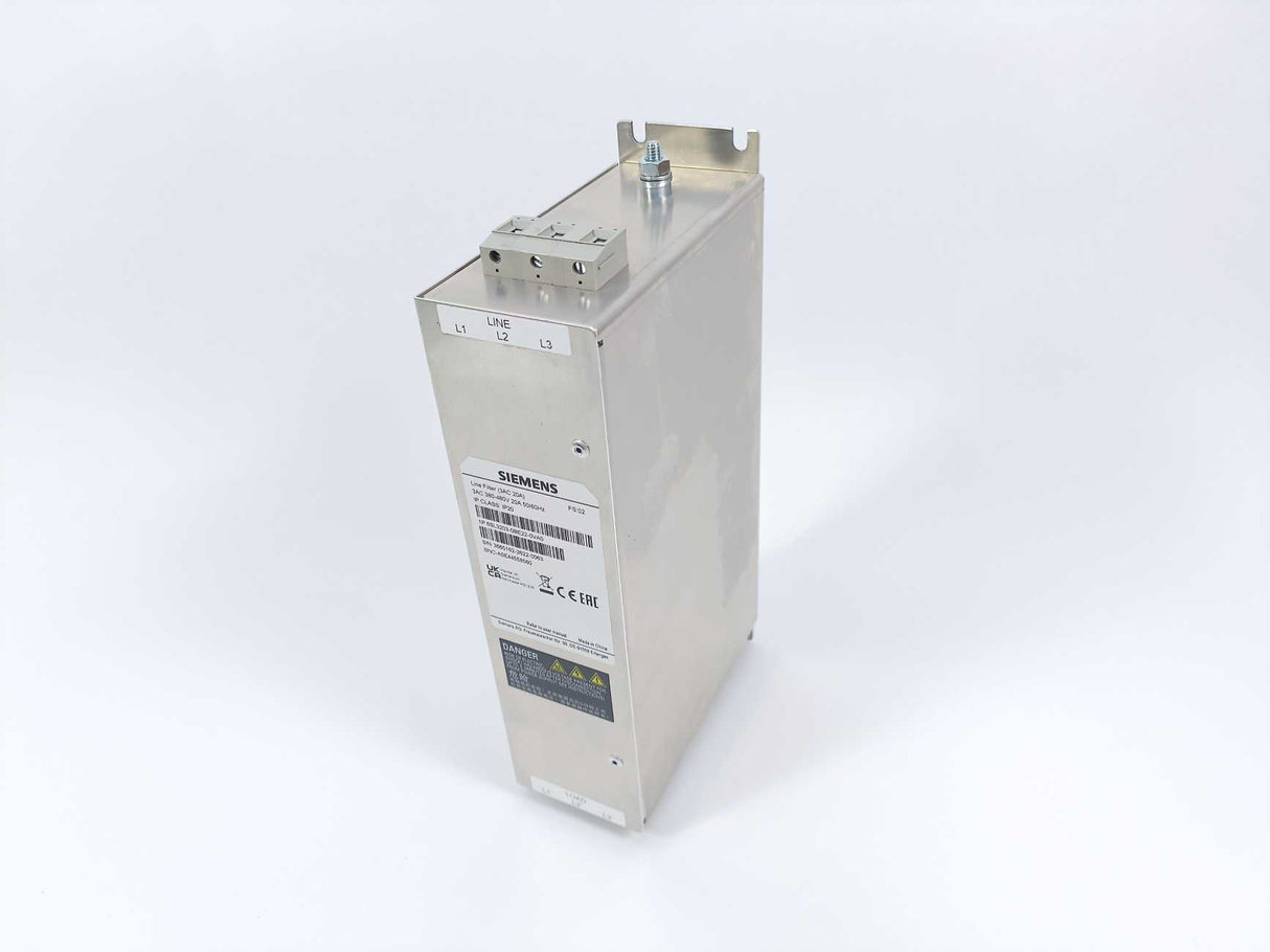 Siemens 6SL3203-0BE22-0VA0 SINAMICS V Series EMC Filter, 20A, 480 V